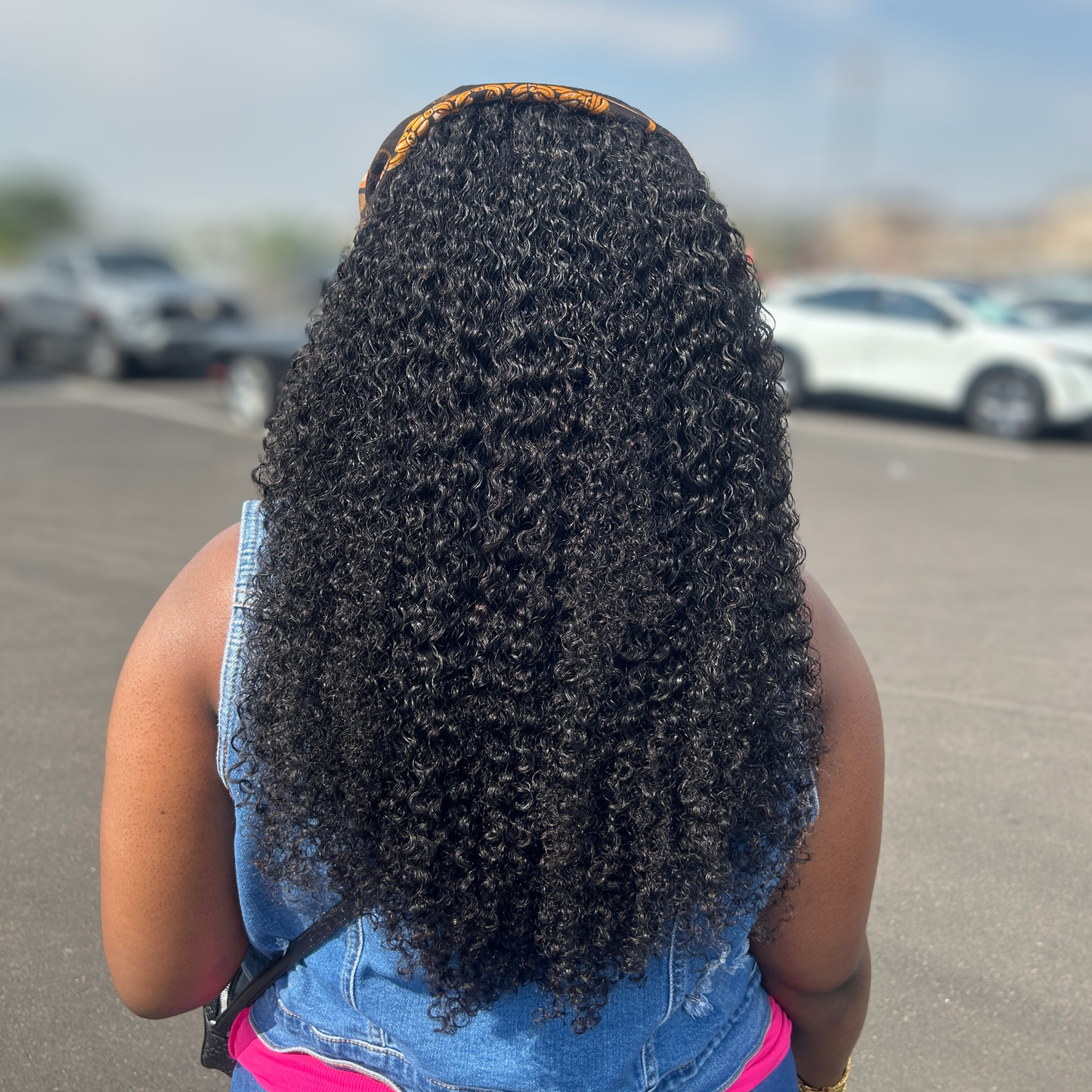 Curly Human Crochet Hair