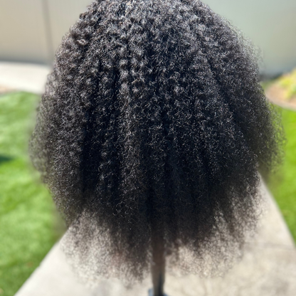 Curly Human Crochet Hair